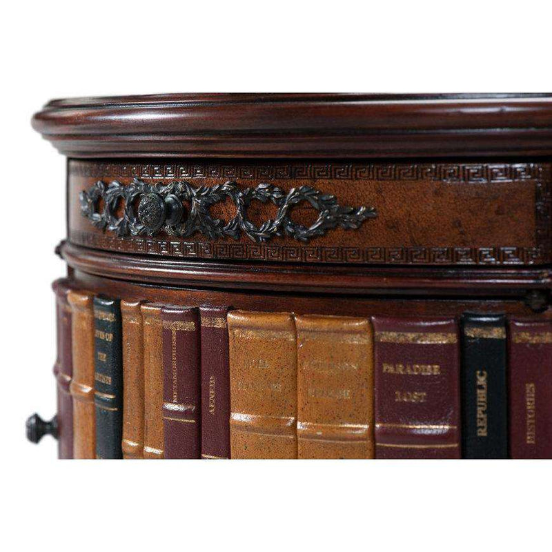 Louis XVI library Side Table-Theodore Alexander-THEO-5000-465BD-Side Tables-4-France and Son