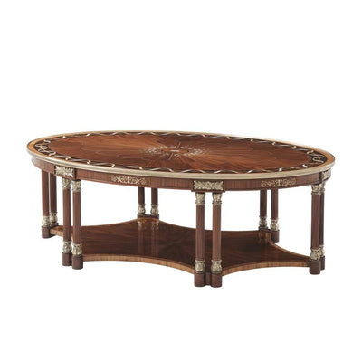 Paulette Cocktail Table II-Theodore Alexander-THEO-SC51011-Coffee Tables-1-France and Son