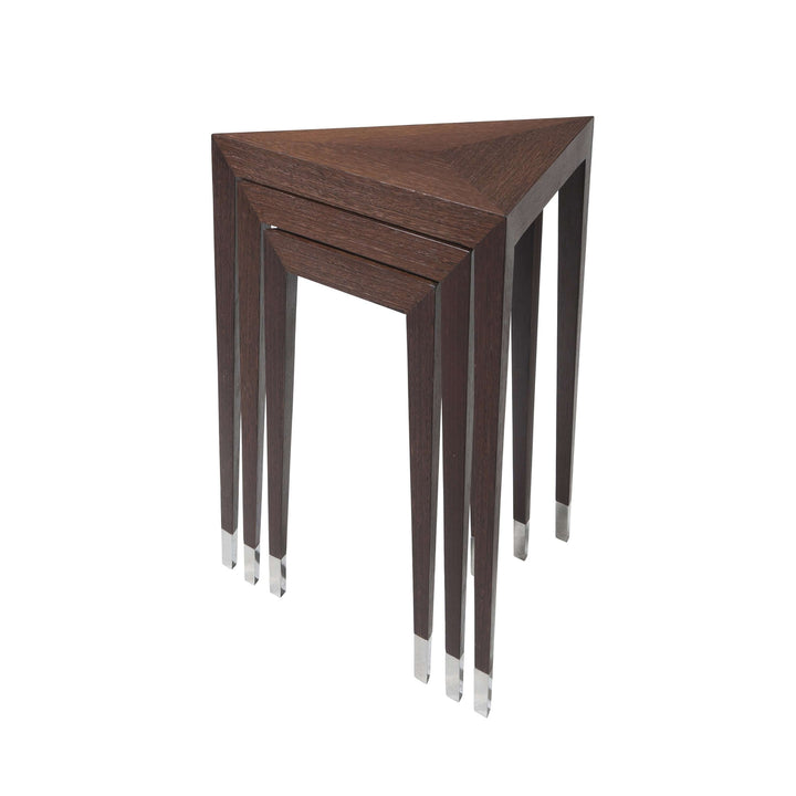 Triangulate Nest of Tables-Theodore Alexander-THEO-5005-862-Side Tables-2-France and Son
