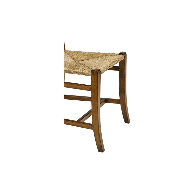 Rustic walnut church side chair-Jonathan Charles-JCHARLES-494546-SC-WAL-Dining Chairs-5-France and Son