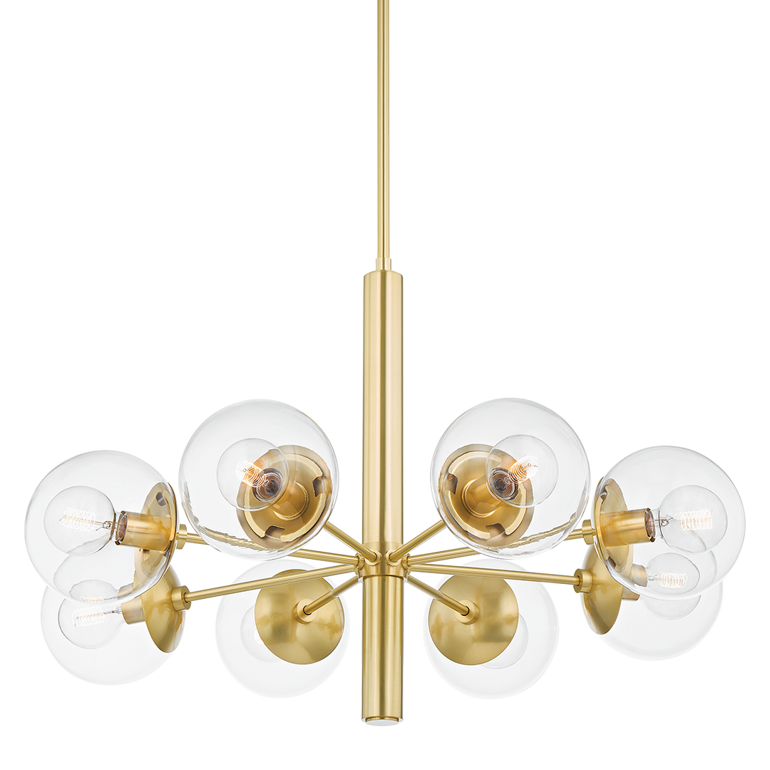 Meadow 8 Light Chandelier-Mitzi-HVL-H503808-AGB-ChandeliersAged Brass-1-France and Son