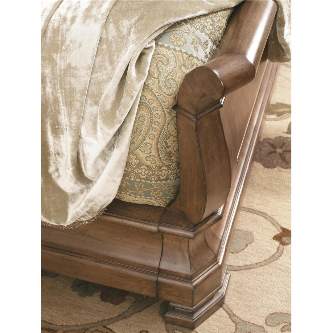 New Lou Louie P's Sleigh Bed-Universal Furniture-UNIV-07177B-BedsCal King-2-France and Son