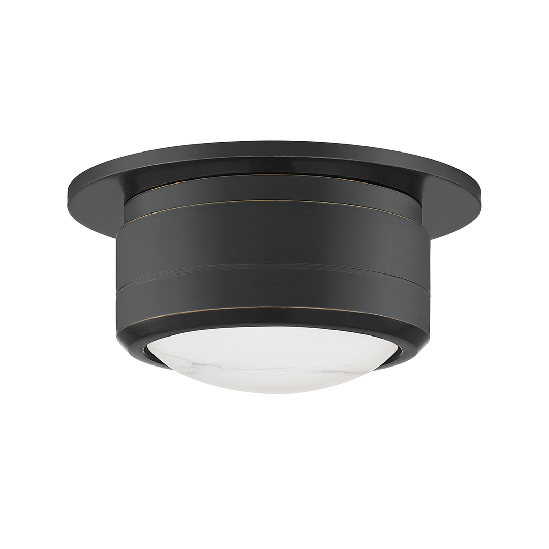 Greenport Small Flush Mount-Hudson Valley-HVL-8007-OB-Flush MountsOld Bronze-2-France and Son