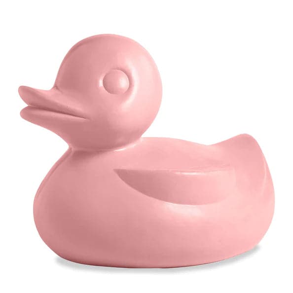 FG UV Duck Sculpture-Gold Leaf Design Group-GOLDL-FG2370-LP-UV-Decorative ObjectsPink Light-5-France and Son