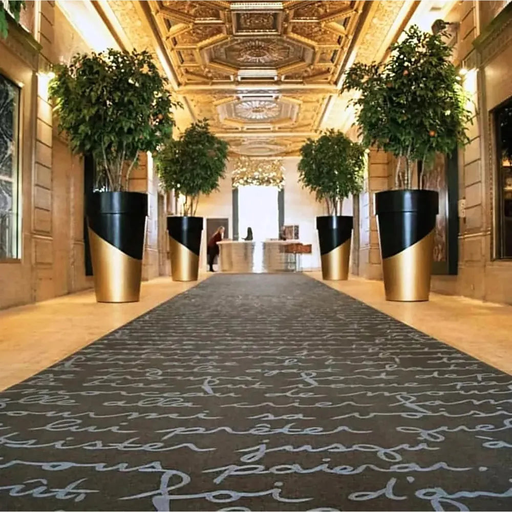 FG Flower Pot - XL-Gold Leaf Design Group-GOLDL-FG8343-WH-Planters-2-France and Son