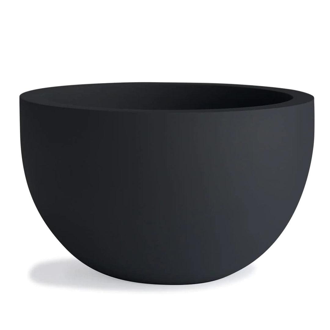 Isabella Planter-Gold Leaf Design Group-GOLDL-FG9642-16B-PlantersIsabella Planter/Black-16.25"h-1-France and Son