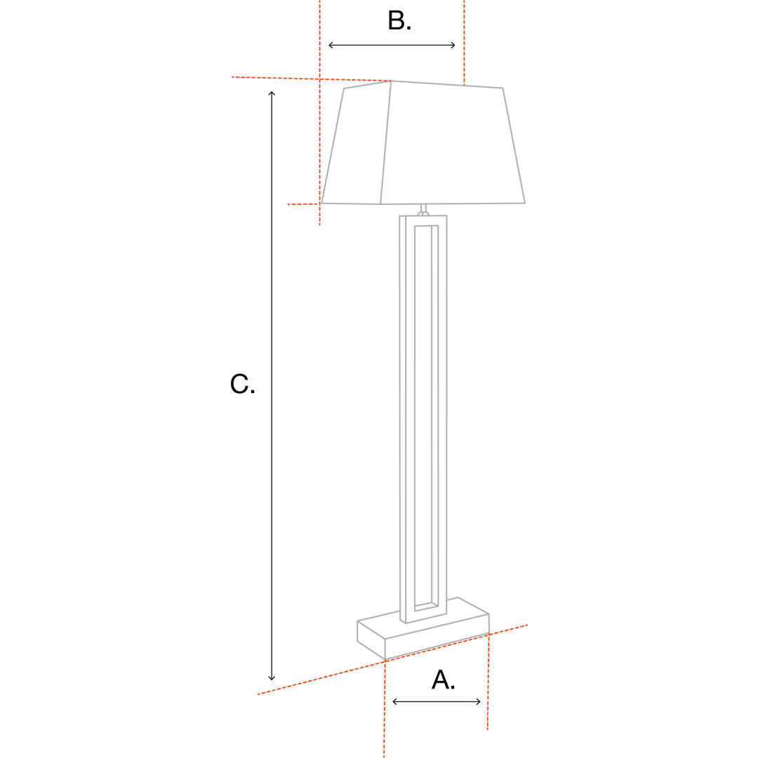 Floor Lamp Tempo - Nickel Finish-Eichholtz-EICHHOLTZ-112630UL-Floor Lamps-4-France and Son