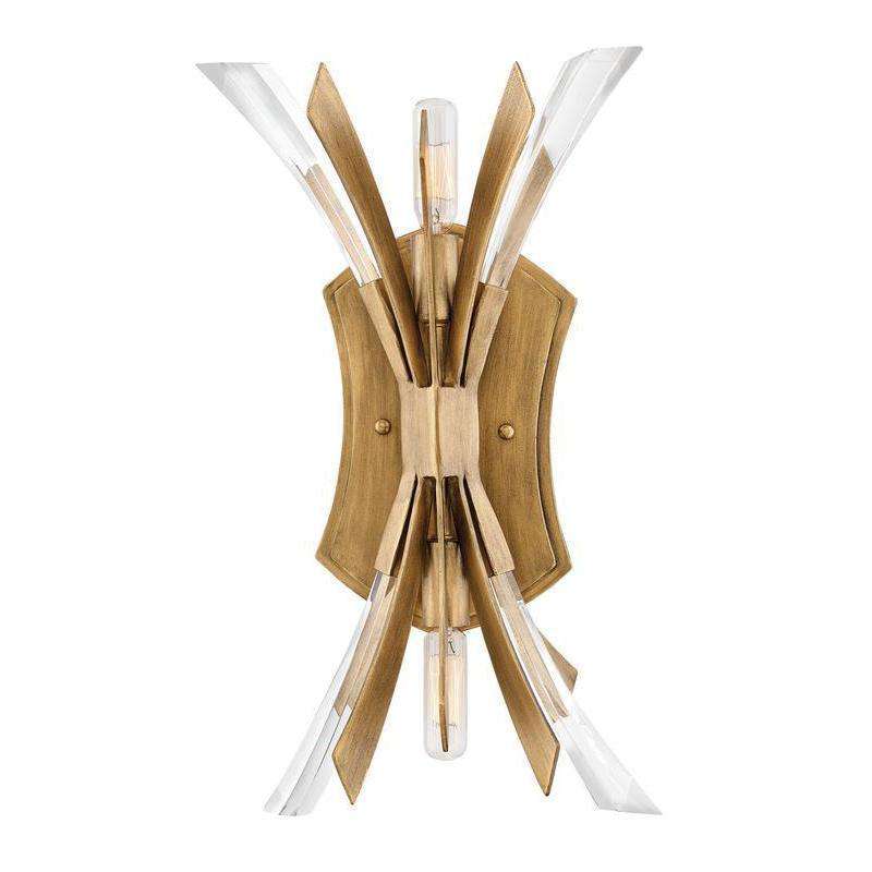 Vida Two Light Sconce Burnished Gold-Fredrick Ramond-HINKLEY-FR40902BNG-Wall Lighting-1-France and Son