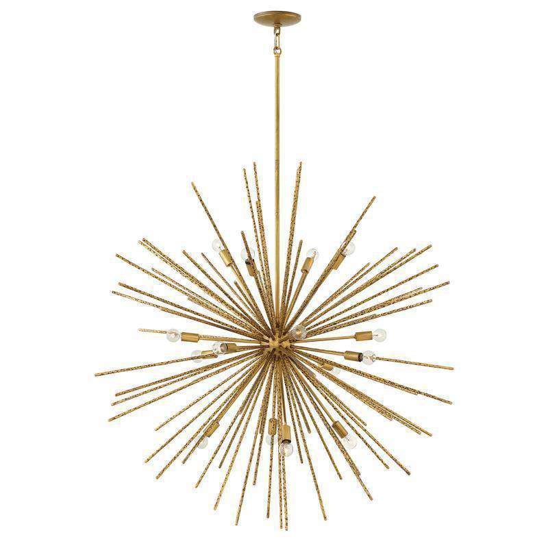 Tryst Chandelier Burnished Gold-Fredrick Ramond-HINKLEY-FR43016BNG-Chandeliers-1-France and Son