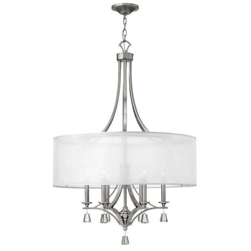 Foyer Mime Brushed Nickel-Fredrick Ramond-HINKLEY-FR45608BNI-Chandeliers-1-France and Son