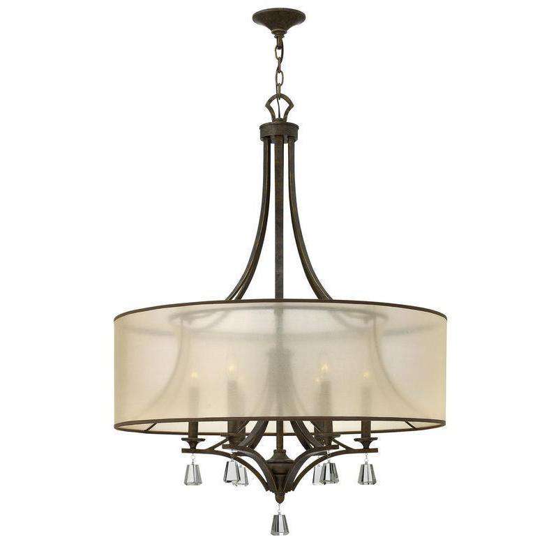 Foyer Mime French Bronze-Fredrick Ramond-HINKLEY-FR45608FBZ-Chandeliers-1-France and Son