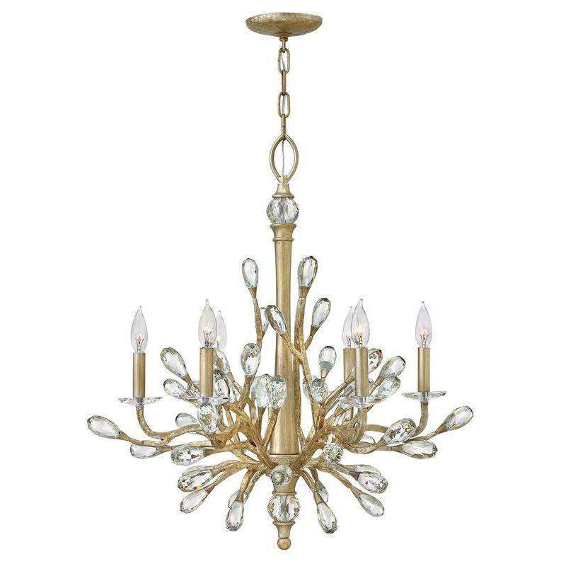 Eve Chandelier Champagne Gold-Fredrick Ramond-HINKLEY-FR46806CPG-Chandeliers-1-France and Son