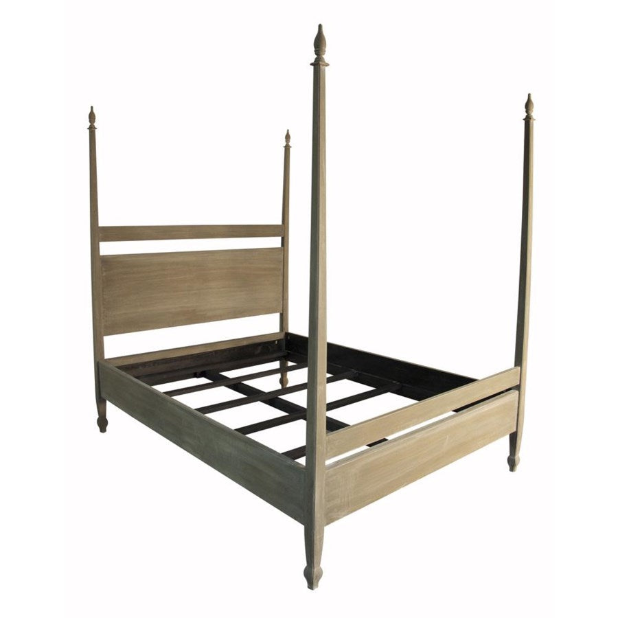 Venice Bed-Noir-NOIR-GBED107CKWEA-BedsCal King-Weathered-2-France and Son