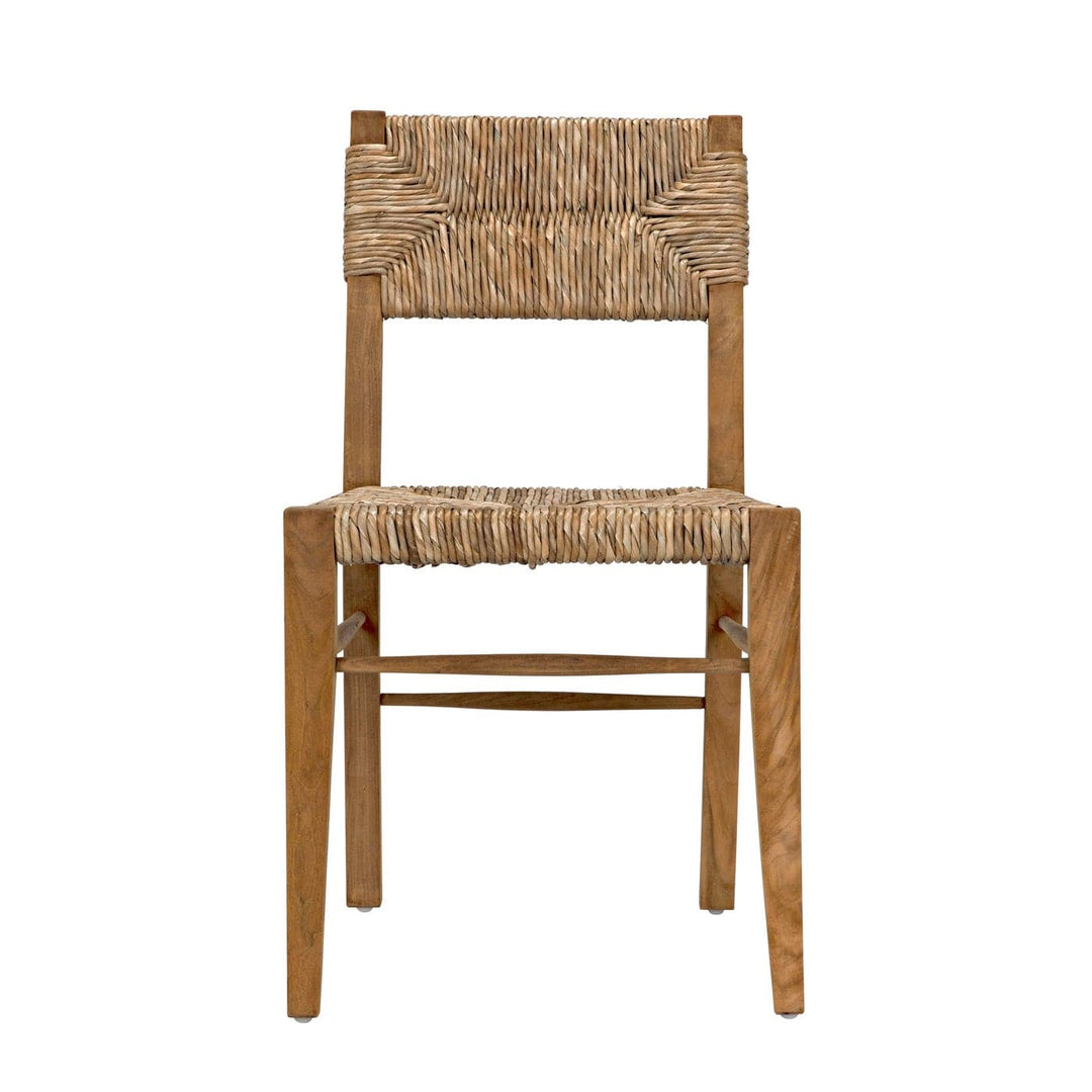 Faley Chair, Teak-Noir-NOIR-GCHA246T-Dining Chairs-3-France and Son