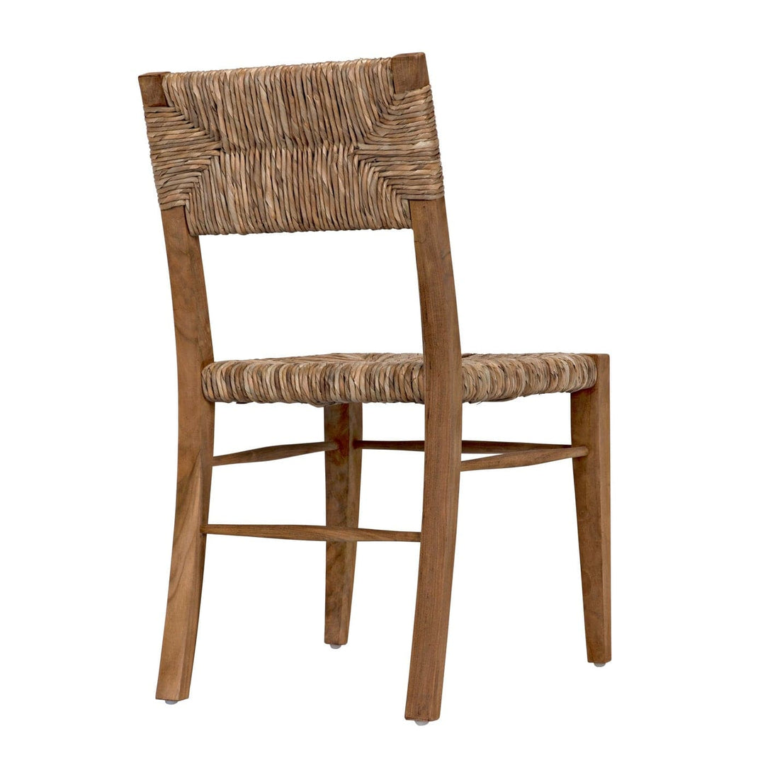 Faley Chair, Teak-Noir-NOIR-GCHA246T-Dining Chairs-4-France and Son