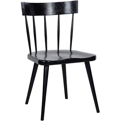 Esme Chair, Hand Rubbed Black-Noir-NOIR-GCHA257HB-Dining Chairs-1-France and Son