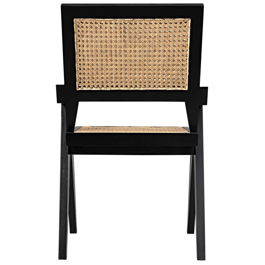 Jude Chair w/Caning-Noir-NOIR-GCHA278B-Lounge ChairsBlack-8-France and Son