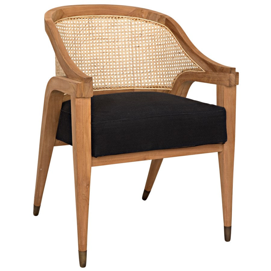 Chloe Chair-Noir-NOIR-GCHA283T-Lounge Chairs-2-France and Son