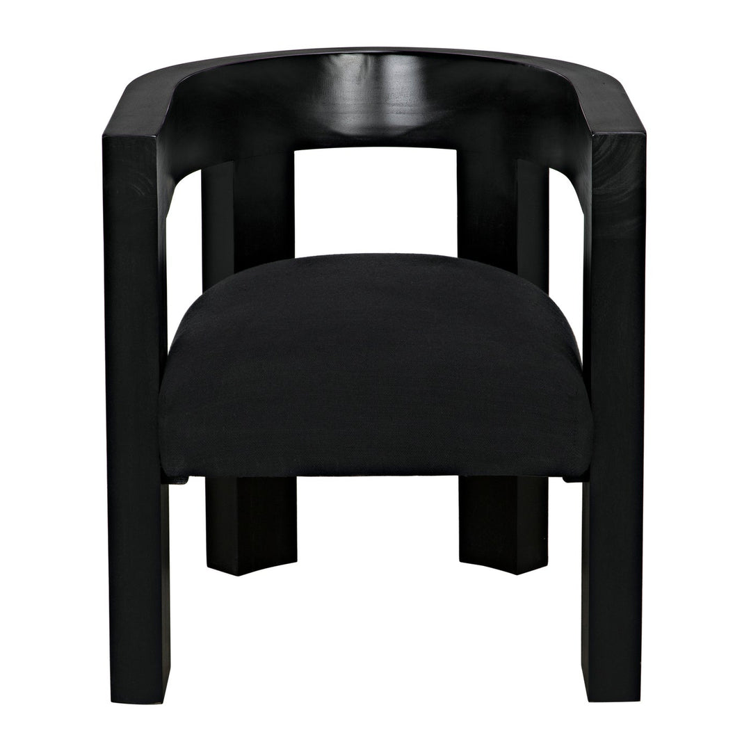 Eros Chair-Noir-NOIR-GCHA306HB-Outdoor Lounge Chairs-3-France and Son