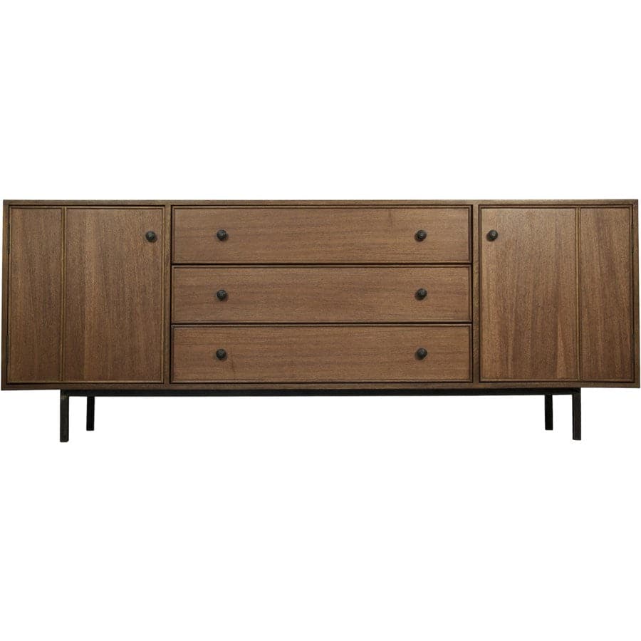 Boston Sideboard-Noir-NOIR-GCON206DW-Sideboards & CredenzasDark Walnut-3-France and Son