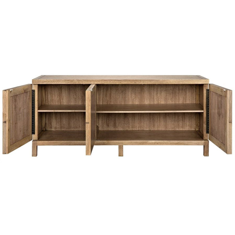 Quadrant 3 Door Sideboard by Noir Sideboards & Credenzas NOIR-GCON231EB ...