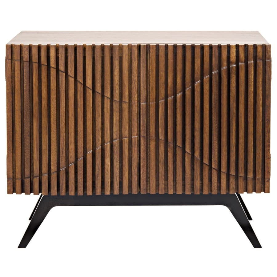 Illusion Single Sideboard-Noir-NOIR-GCON244BW-1-Sideboards & CredenzasBleached Walnut-7-France and Son