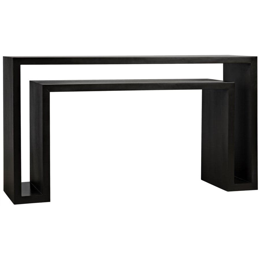 Caine Console-Noir-NOIR-GCON325P-Console Tables-3-France and Son