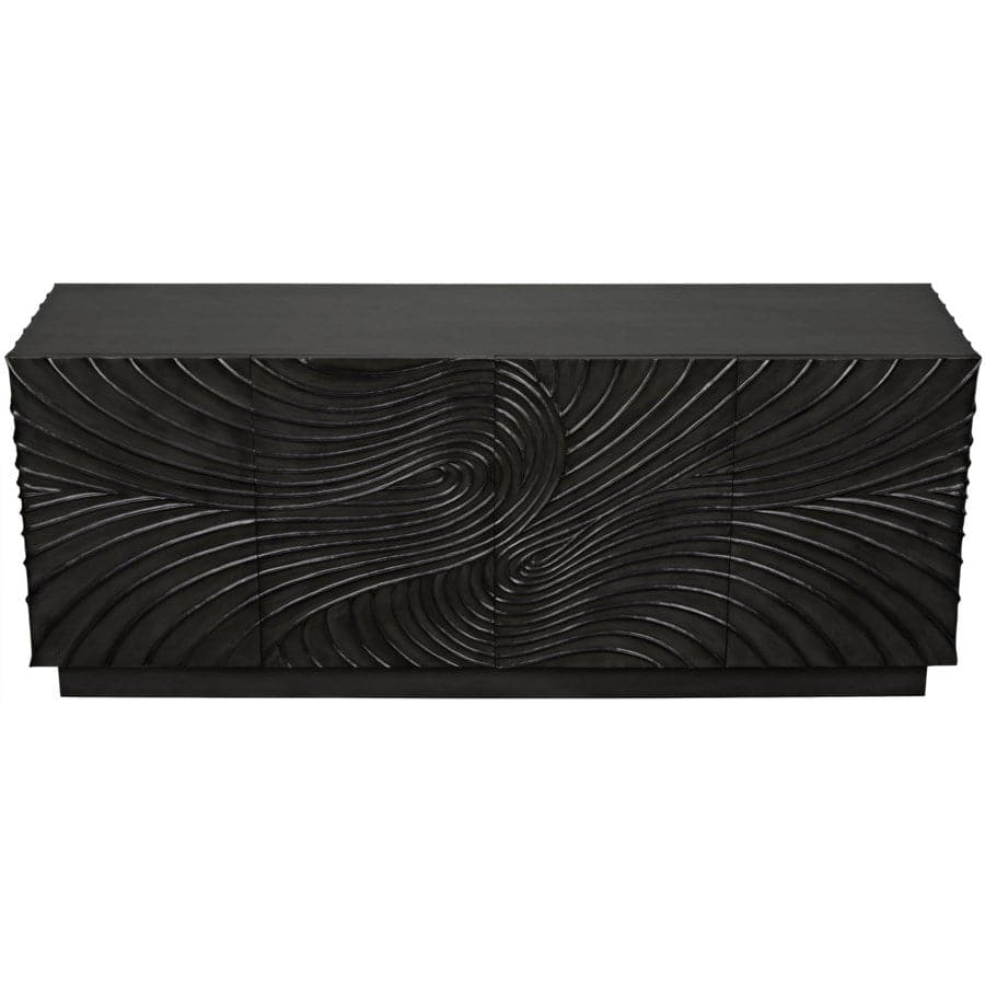 Cavalier Sideboard-Noir-NOIR-GCON333P-Sideboards & Credenzas-5-France and Son