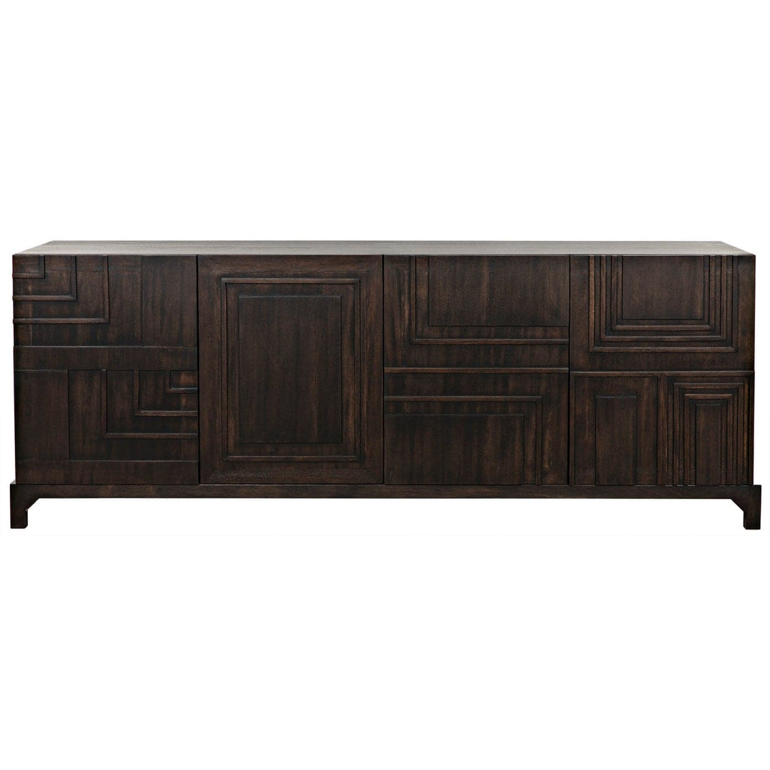 Holden Sideboard - Ebony Walnut-Noir-NOIR-GCON367EB-Sideboards & Credenzas-4-France and Son