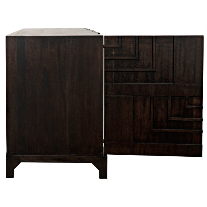 Holden Sideboard - Ebony Walnut-Noir-NOIR-GCON367EB-Sideboards & Credenzas-5-France and Son