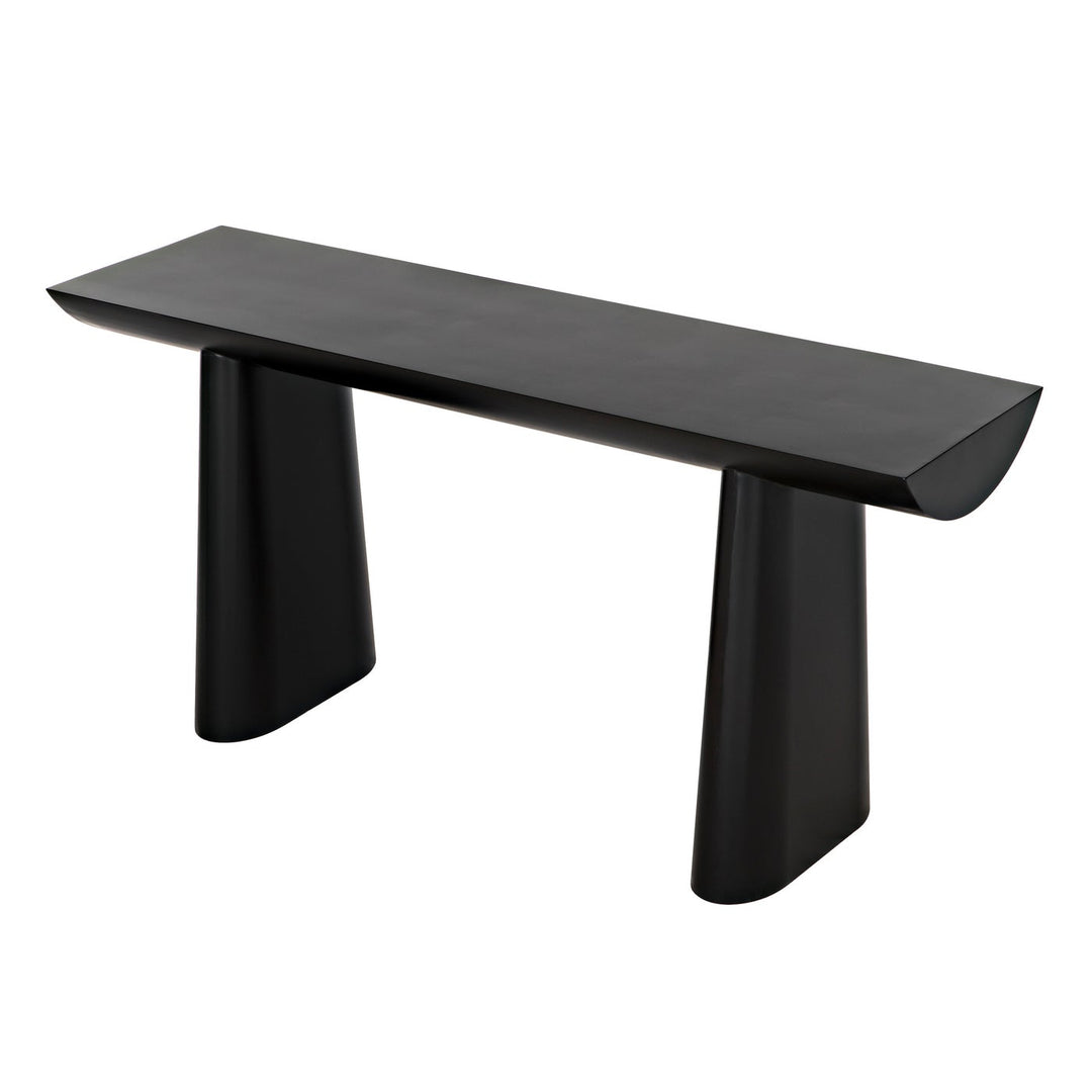 Winston Console - Black Metal-Noir-NOIR-GCON375MTB-Console Tables-5-France and Son