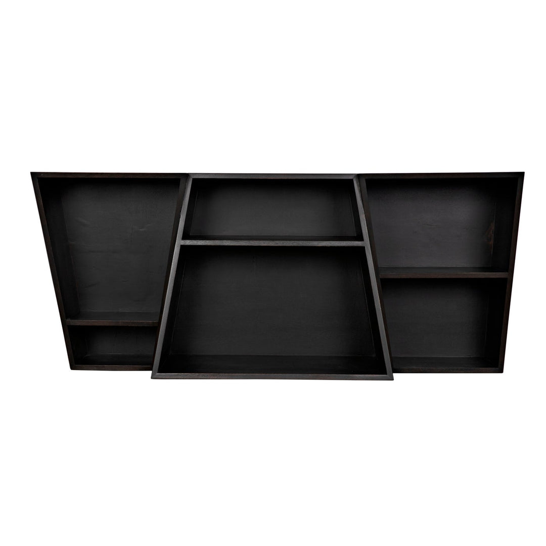 Fatal Sideboard - Ebony Walnut-Noir-NOIR-GCON391EB-Sideboards & Credenzas-2-France and Son