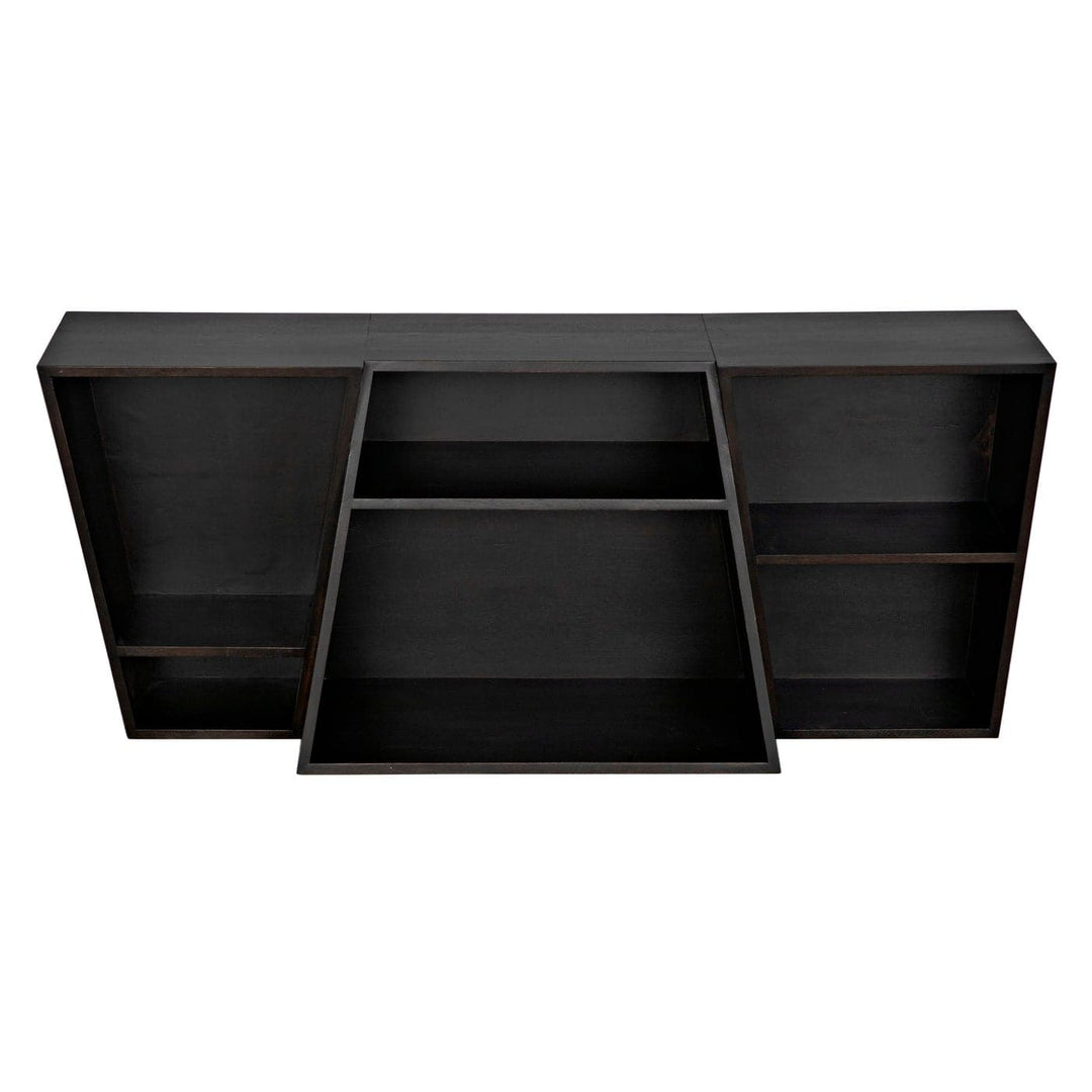 Fatal Sideboard - Ebony Walnut-Noir-NOIR-GCON391EB-Sideboards & Credenzas-4-France and Son