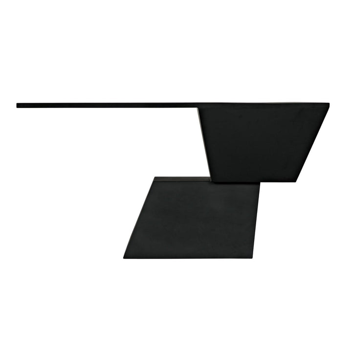 Pieta Console - Black Steel-Noir-NOIR-GCON392MTB-Console Tables-2-France and Son