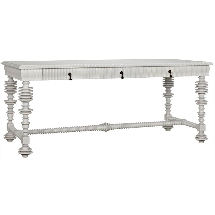 Portuguese Desk Large-Noir-NOIR-GDES115SW-DesksSolid White-3-France and Son