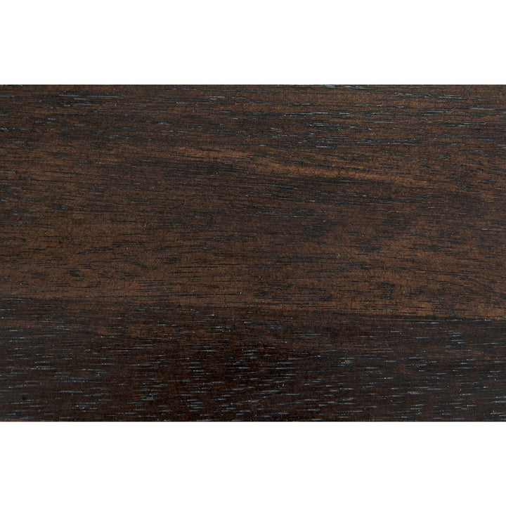 Truss Desk - Ebony Walnut With Steel Legs-Noir-NOIR-GDES178EB-Desks-2-France and Son