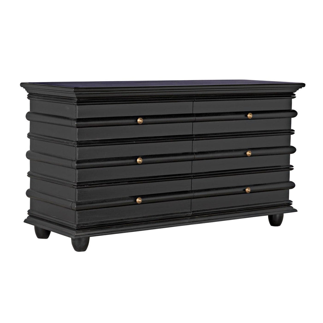 Ascona Chest-Noir-NOIR-GDRE120HB-DressersHand Rubbed Black-2-France and Son