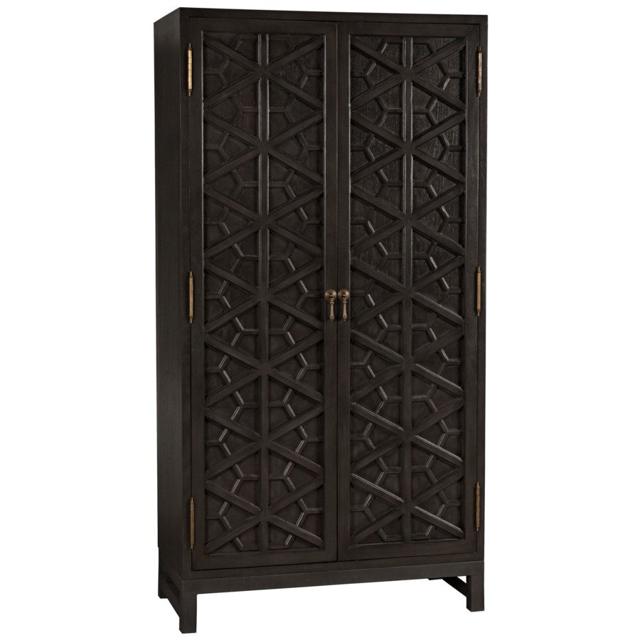 Small Maharadscha Hutch-Noir-NOIR-GHUT118P-S-Bookcases & CabinetsPale-1-France and Son