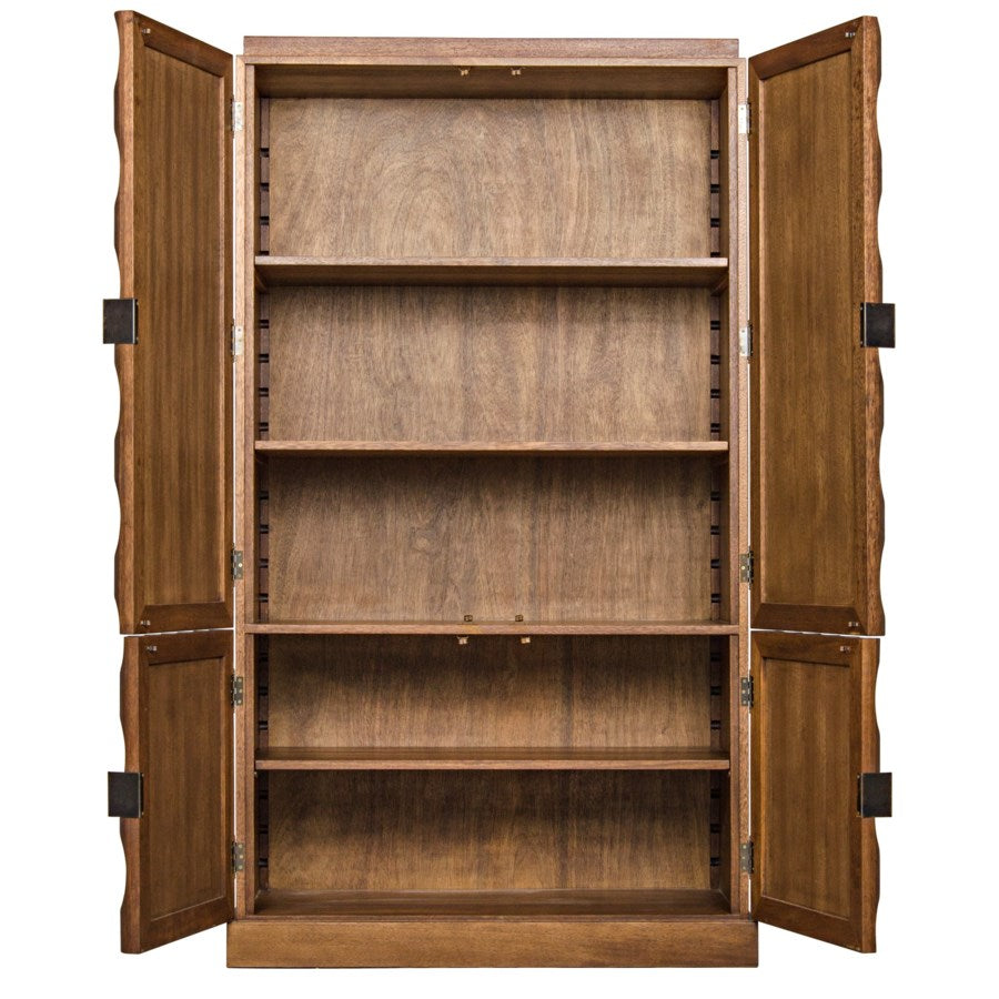 Alameda Hutch-Noir-NOIR-GHUT133DW-Bookcases & Cabinets-3-France and Son