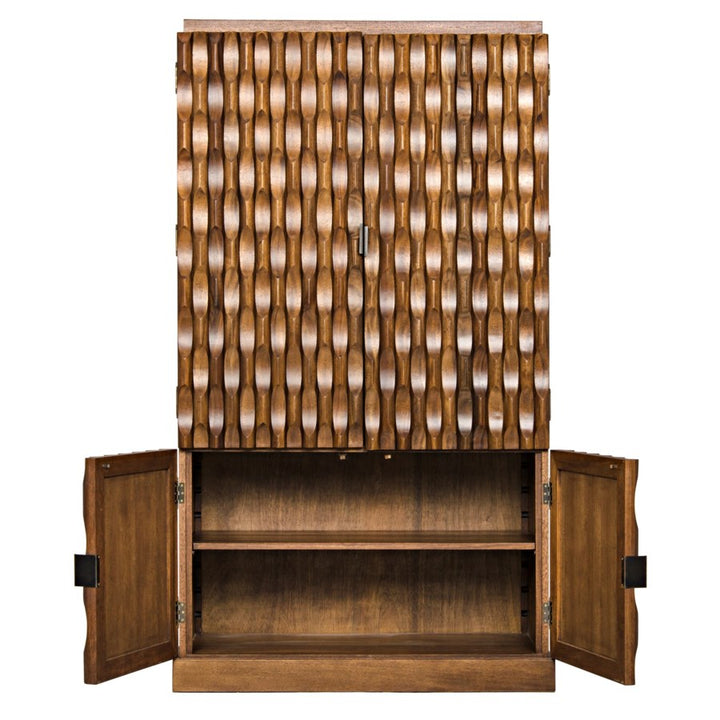 Alameda Hutch-Noir-NOIR-GHUT133DW-Bookcases & Cabinets-5-France and Son