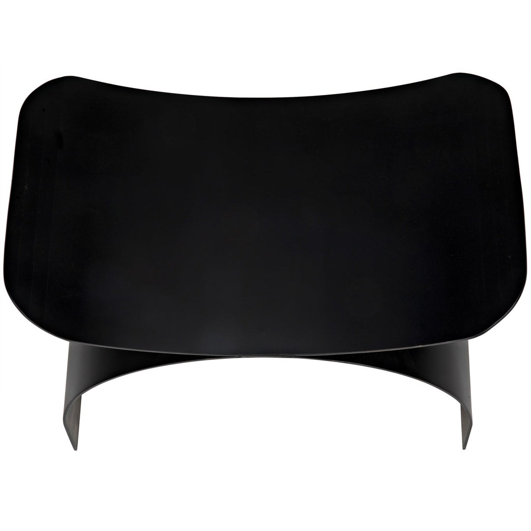 Papillon Stool - Black Steel-Noir-NOIR-GSTOOL154MTB-Stools & Ottomans-4-France and Son