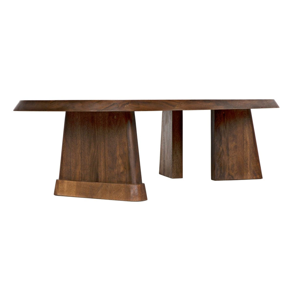 Confucius Coffee Table - Dark Walnut-Noir-NOIR-GTAB1126DW-Coffee Tables-2-France and Son