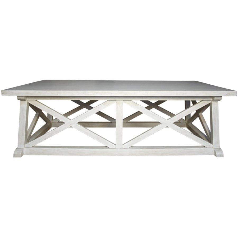 Sutton Coffee Table-Noir-NOIR-GTAB121WH-Coffee TablesWhite Wash-2-France and Son