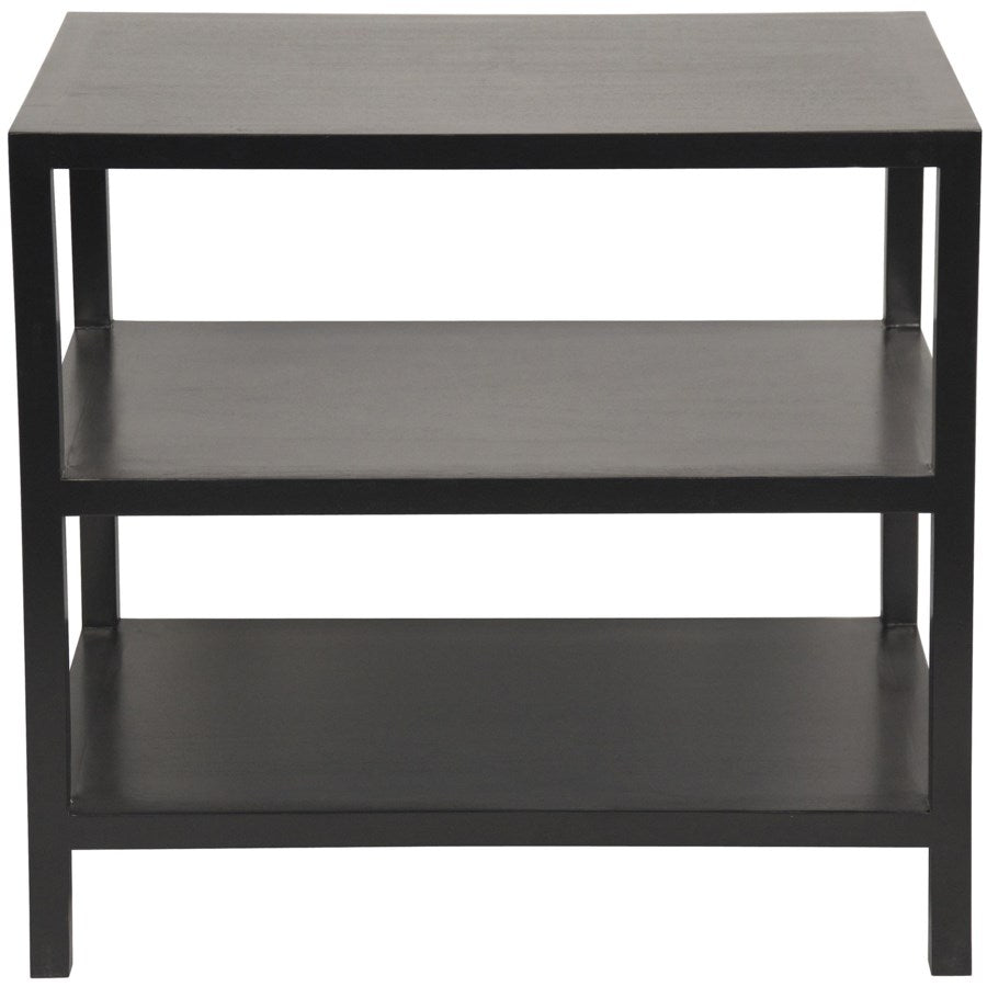 2 Shelf Side Table-Noir-NOIR-GTAB235HB-Side TablesBlack-2-France and Son