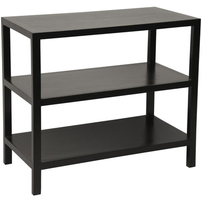2 Shelf Side Table-Noir-NOIR-GTAB235HB-Side TablesBlack-1-France and Son
