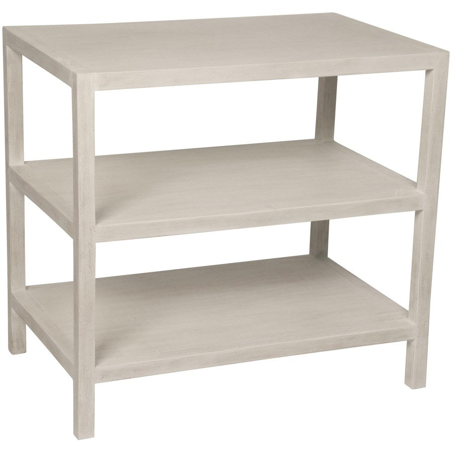 2 Shelf Side Table-Noir-NOIR-GTAB235WH-Side TablesWhite-5-France and Son