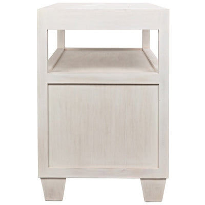 2-Drawer Side Table with Sliding Tray-Noir-NOIR-GTAB243WH-Nightstands-6-France and Son
