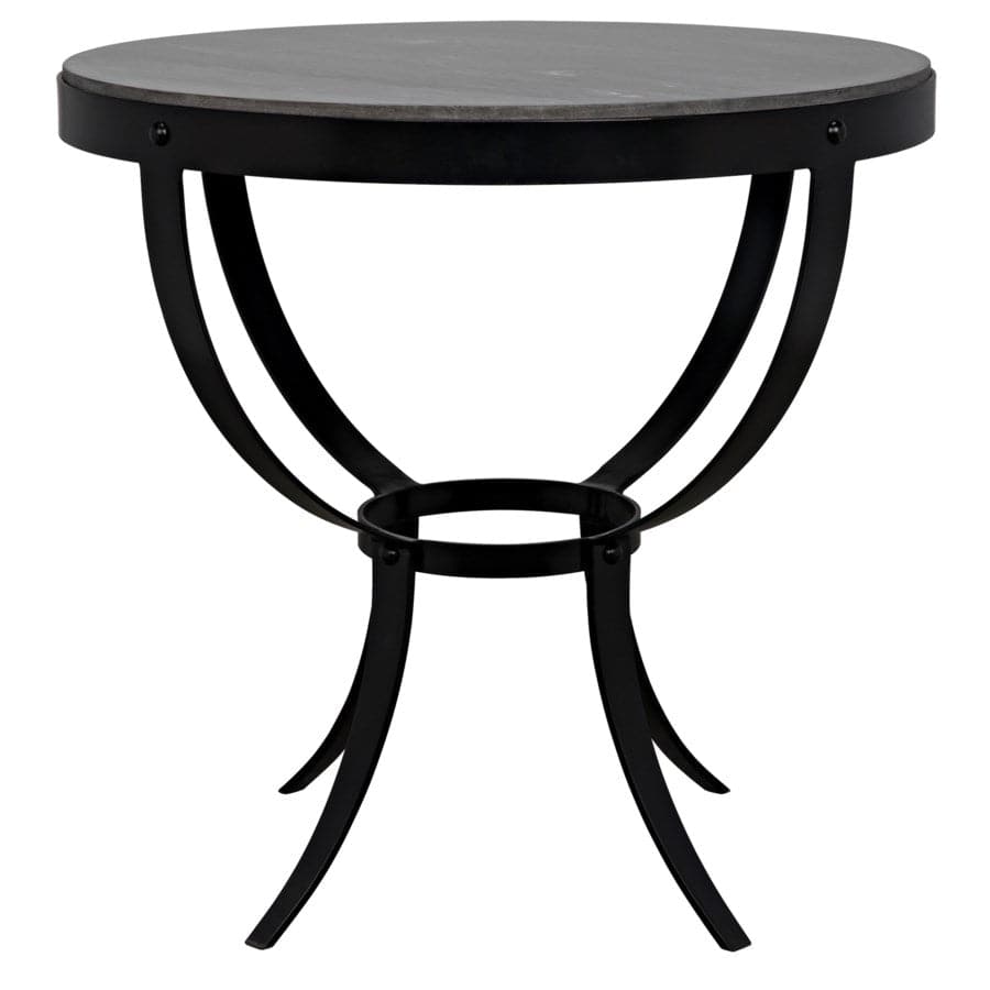 Byron Side Table-Noir-NOIR-GTAB286-ML-Side TablesBlack Metal-2-France and Son