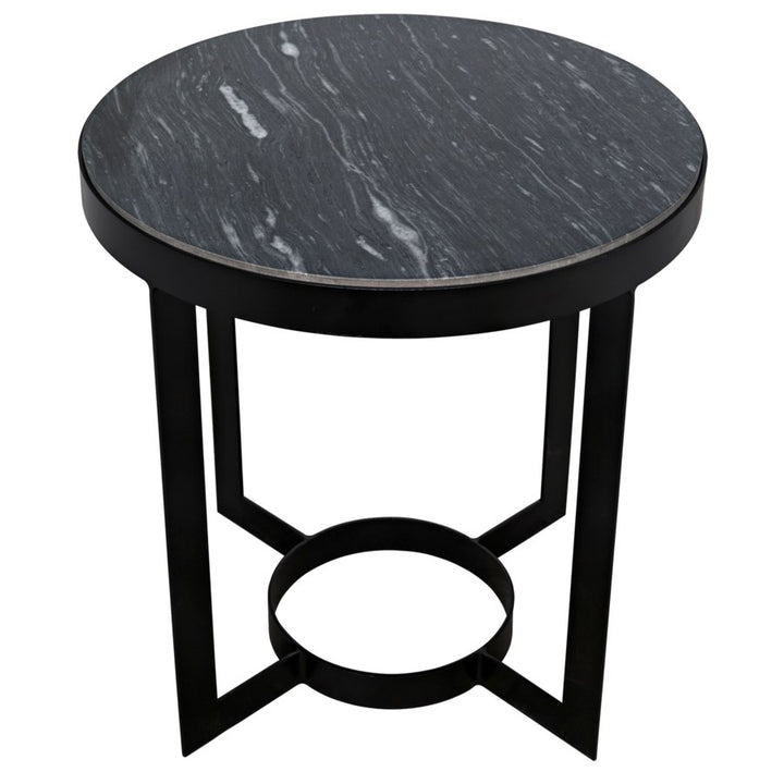 Parker Side Table-Noir-NOIR-GTAB333-ML-Side TablesBlack Metal-3-France and Son