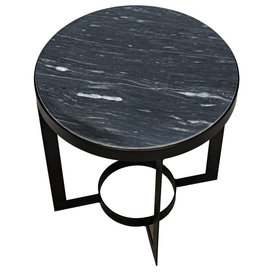 Parker Side Table-Noir-NOIR-GTAB333-ML-Side TablesBlack Metal-4-France and Son